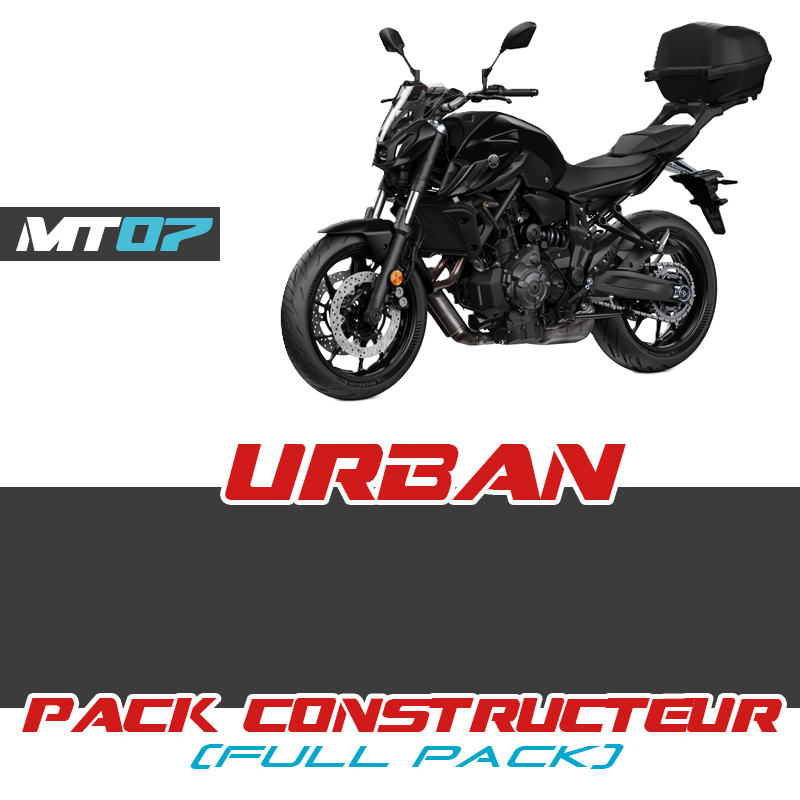 BAT-FURBN-00-00 : Pack URBAN Yamaha 2021-2022 Yamaha MT07