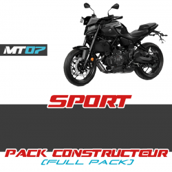 BLW-SP0RT-00-00 : SPORT Paket Schwarz Yamaha 2025 Yamaha MT07