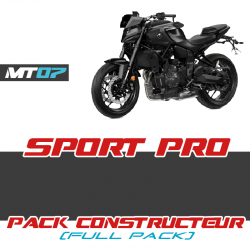 BLW-SP0RT-P0-00 : SPORT-PRO-Paket Schwarz Yamaha 2025 Yamaha MT-07