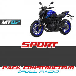 BAT-FSVPT-10-00 : Pacchetto SPORT Yamaha 2024 Yamaha MT07