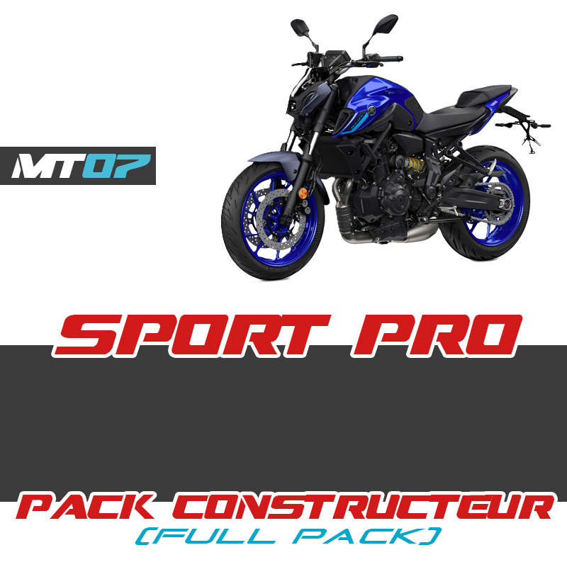 BAT-FSVPR-00-00 : Pacchetto SPORT PRO Yamaha 2024 Yamaha MT07