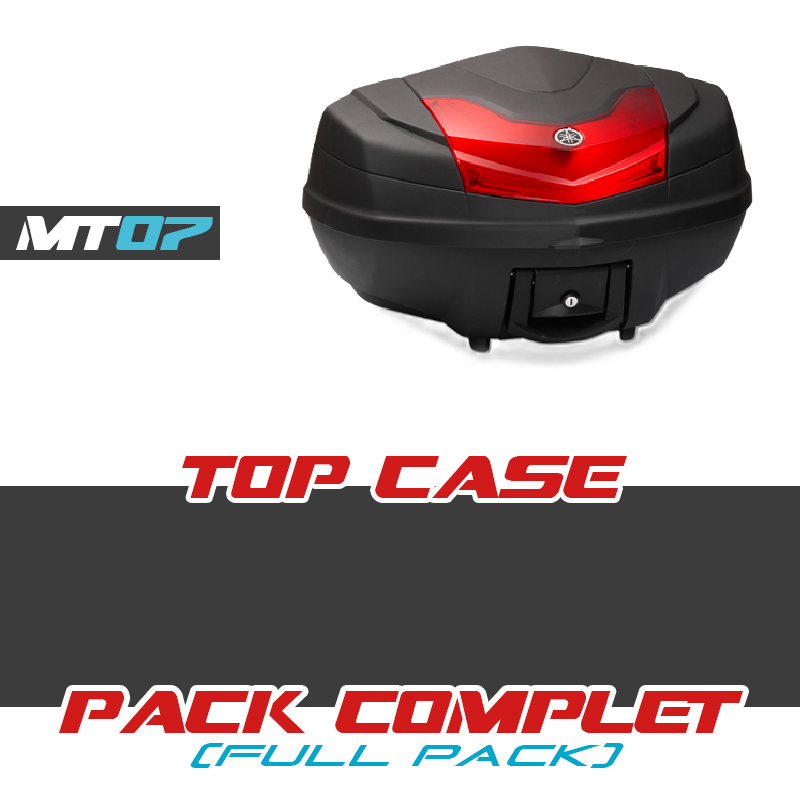 PACK-MT07-TC50-25 : Pacchetto top case City 50 LT Yamaha 2025 Yamaha MT07