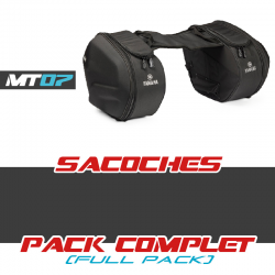PACK-MT07-SAC-1720 : Yamaha Saddlebag Pack 2017-2020 Yamaha MT07