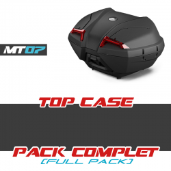 PACK-MT07-TC45-1824 : Yamaha 45L Top Case Pack 2018-2024 Yamaha MT07