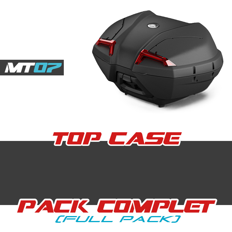 PACK-MT07-TC45-25 : Pacchetto top-case 45 LT Yamaha 2025 Yamaha MT07