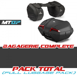 PACK-MT07-45SAC-1820 : Pacchetto top-case 45 LT + borse laterali Yamaha 2018-2020 Yamaha MT07